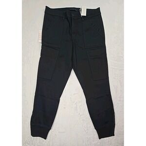 Level 99 Evereve Women's Pants Ankle Zip Size 30 NWT Black Utility